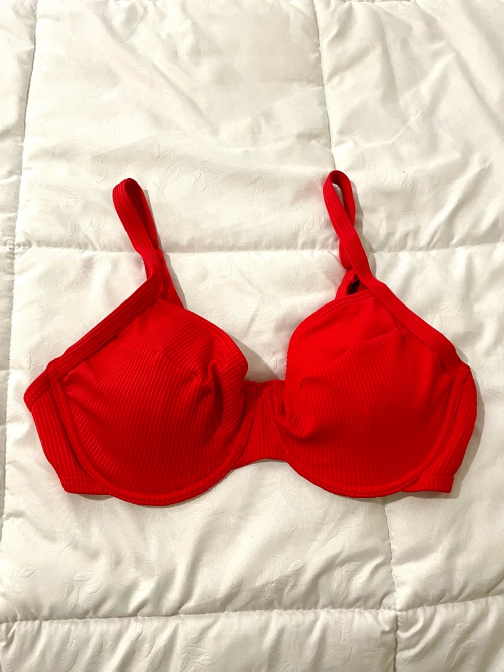 Daci Red Bikini Top - Picture 4 of 8